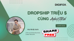 Hoc 3s share khoa hoc Dropship trieu cung Anhstein Ha Nhat Anh