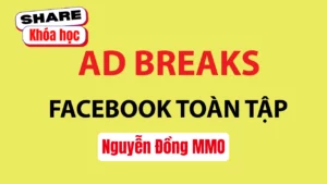 Share khóa học Tuyển tập hướng dẫn kiếm tiền Facebook Ad Breaks từ A-Z giảng viên Nguyễn Đồng MMO