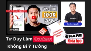 Share khóa học Tư Duy Làm Content Đỉnh Cao Con Sen Creator Jayden Nguyen